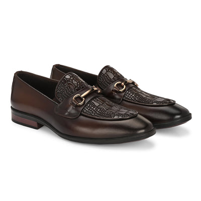 Titanium Party Loafers by Aspeerio