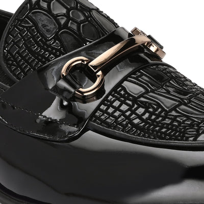 Titanium Party Loafers by Aspeerio