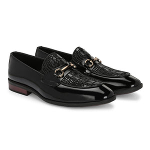 Titanium Party Loafers by Aspeerio