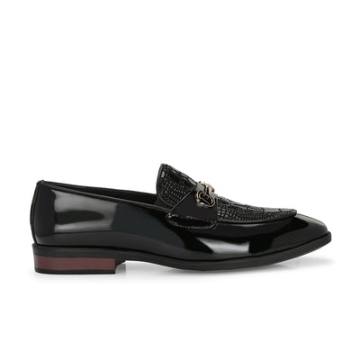 Titanium Party Loafers by Aspeerio