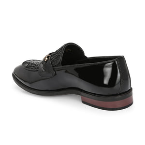 Titanium Party Loafers by Aspeerio