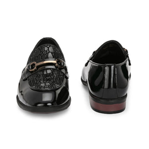 Titanium Party Loafers by Aspeerio