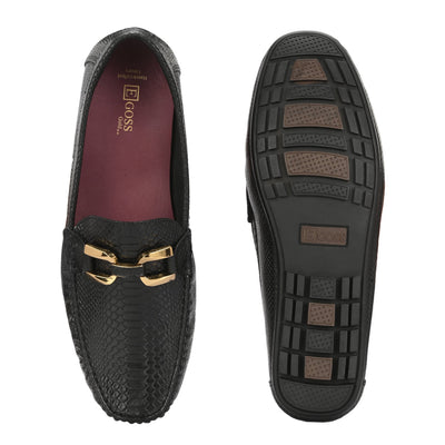 Egoss Platinum Loafers For Men