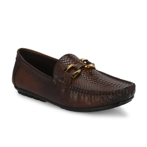 Egoss Platinum Loafers For Men