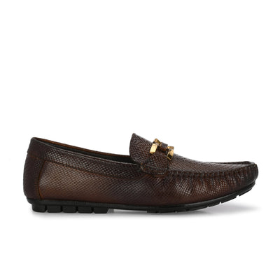 Egoss Platinum Loafers For Men