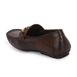Egoss Platinum Loafers For Men
