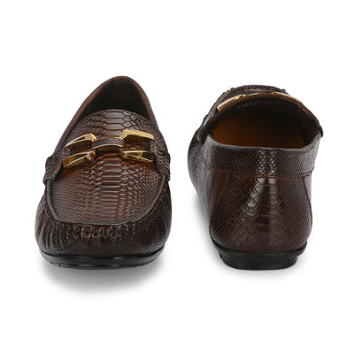 Egoss Platinum Loafers For Men