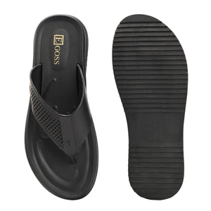 Comet Leather Slippers by Aspeerio