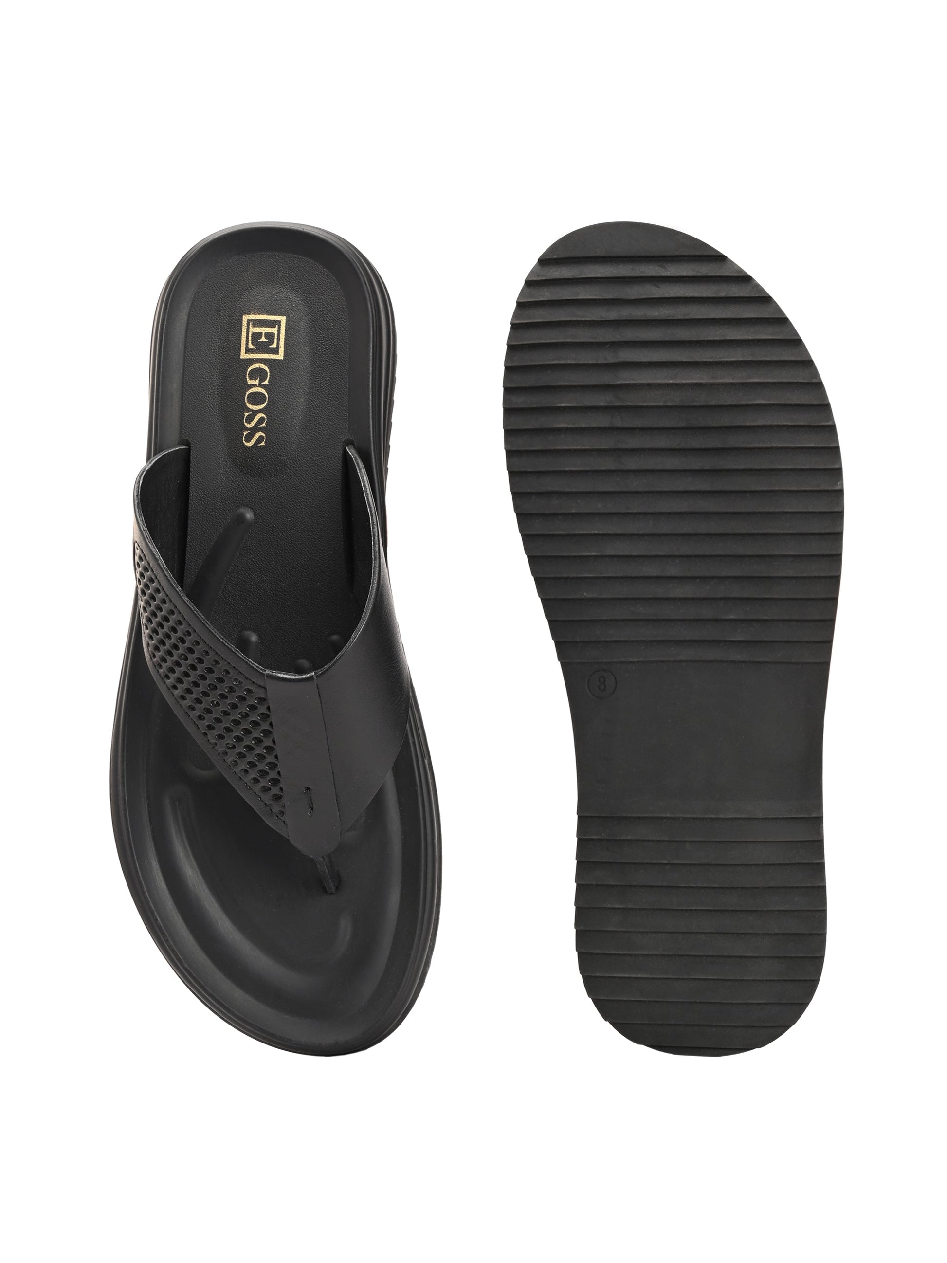 Comet Leather Slippers by Aspeerio