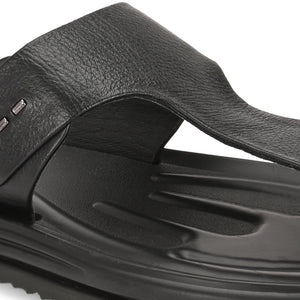 Comet Leather Slippers by Aspeerio