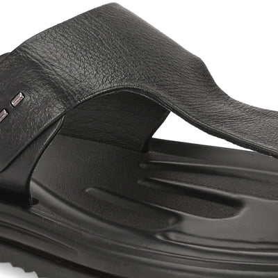 Comet Leather Slippers by Aspeerio