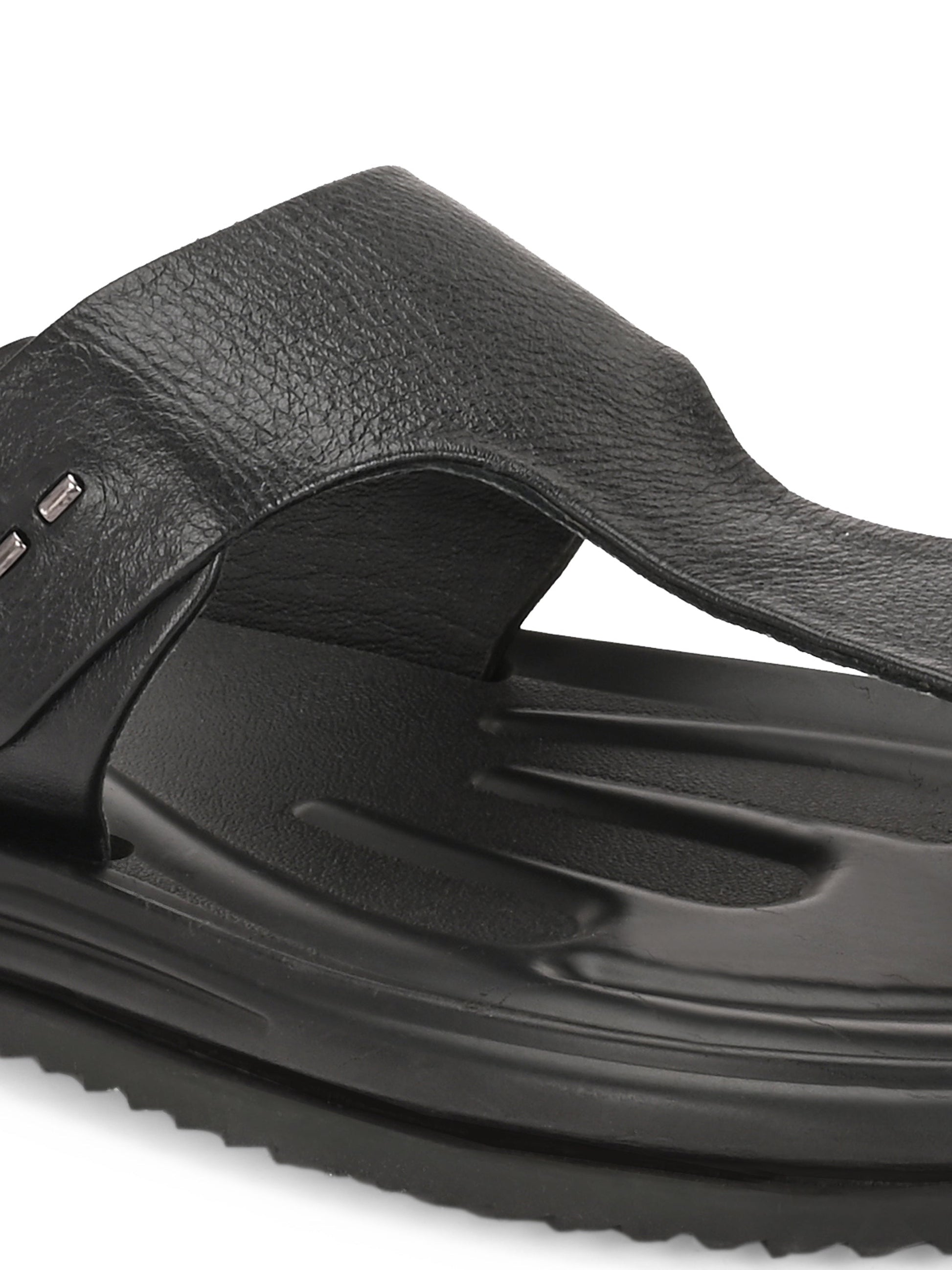 Comet Leather Slippers by Aspeerio