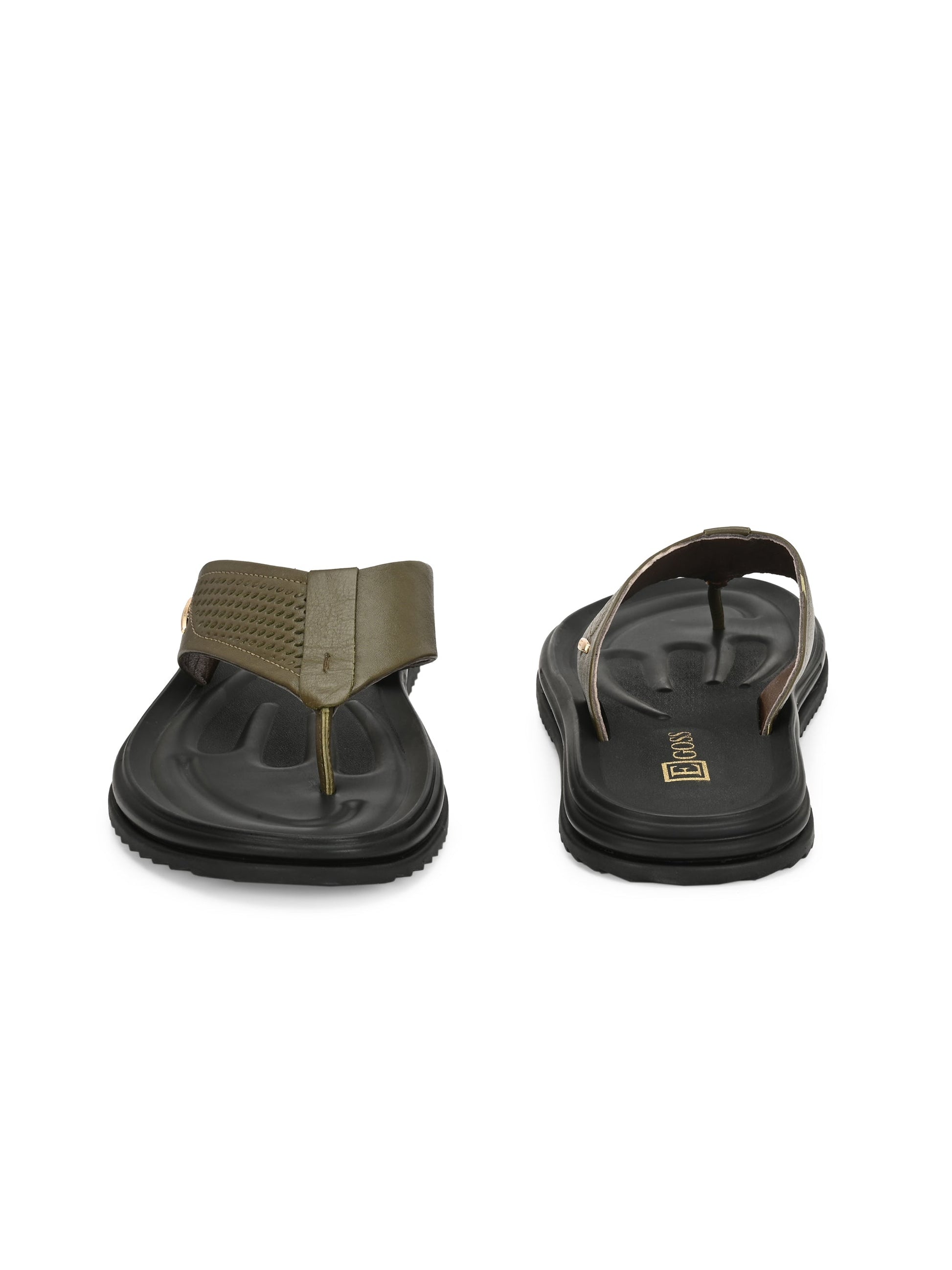 Comet Leather Slippers by Aspeerio