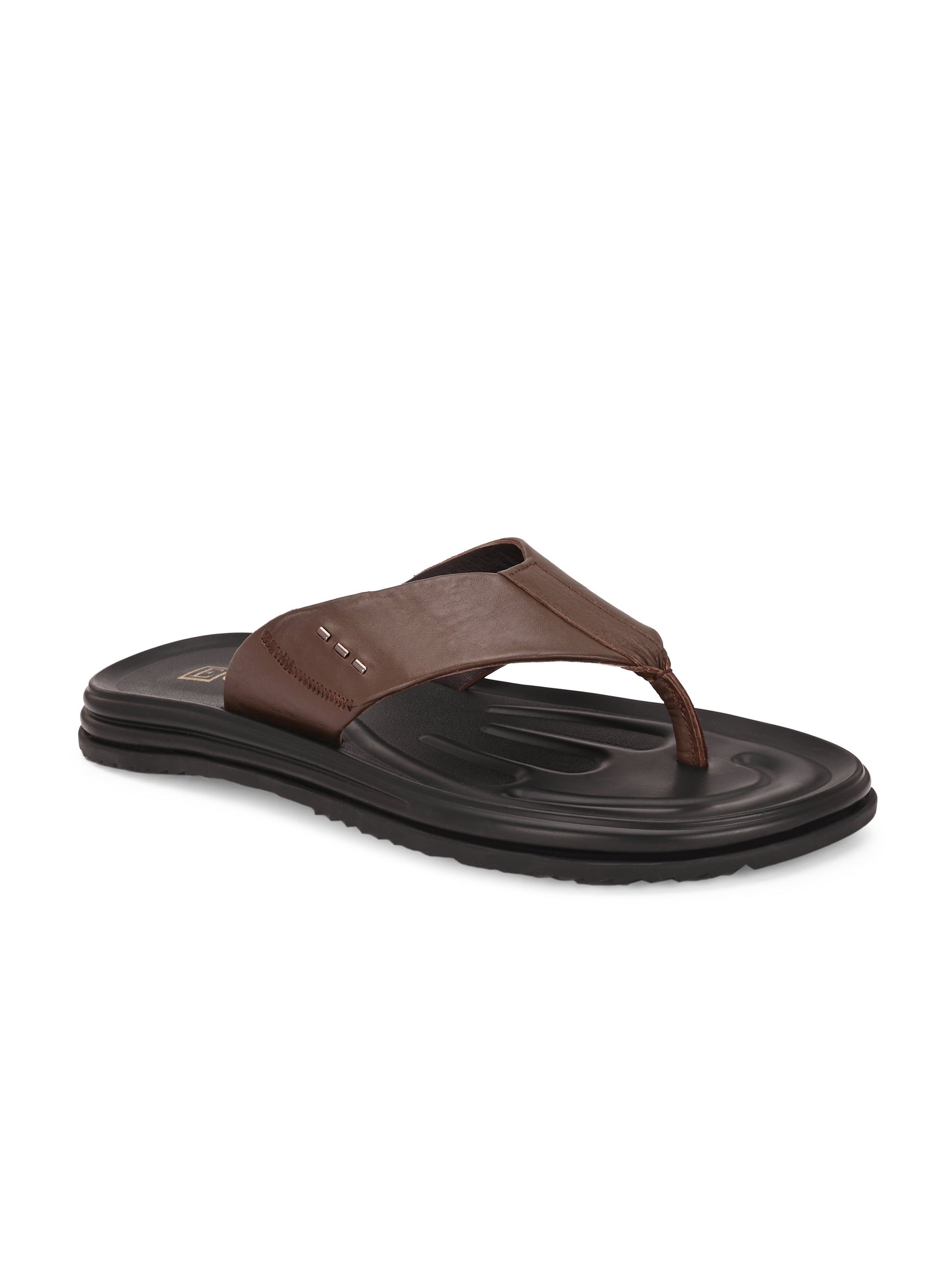 Comet Leather Slippers by Aspeerio