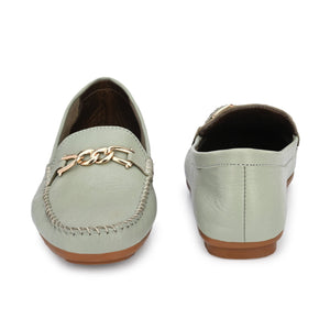 Buckled Loafers For Women by Lady Boss