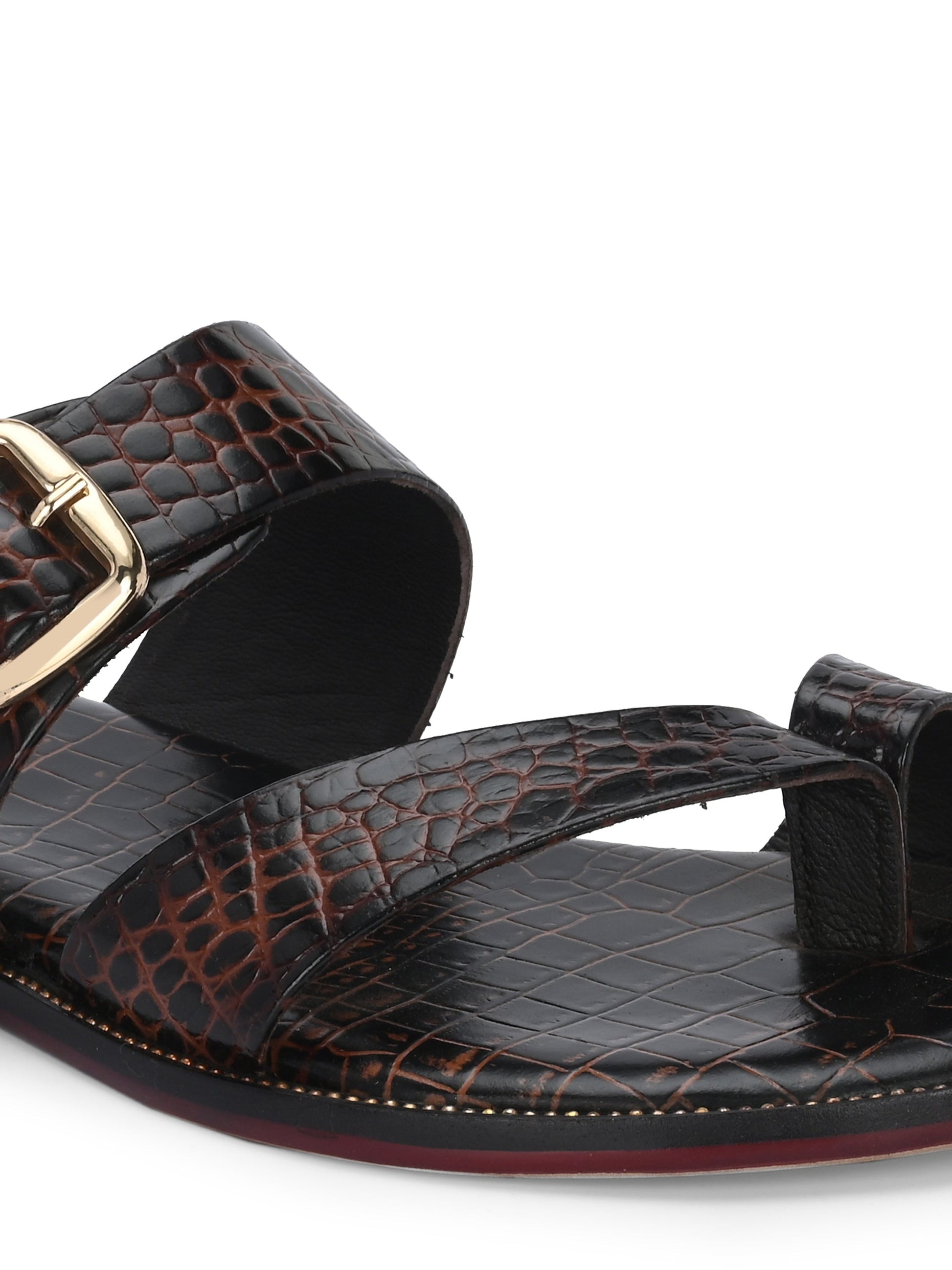 Egoss Ethnic Slippers For Men