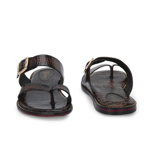 Egoss Ethnic Slippers For Men