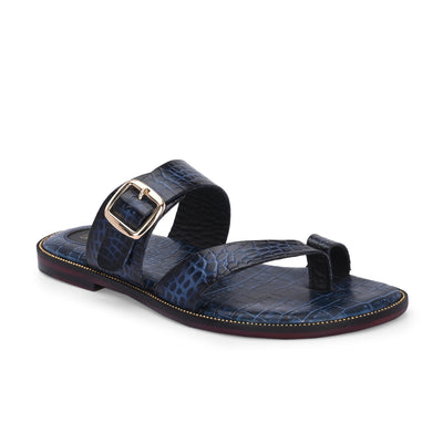 Egoss Ethnic Slippers For Men