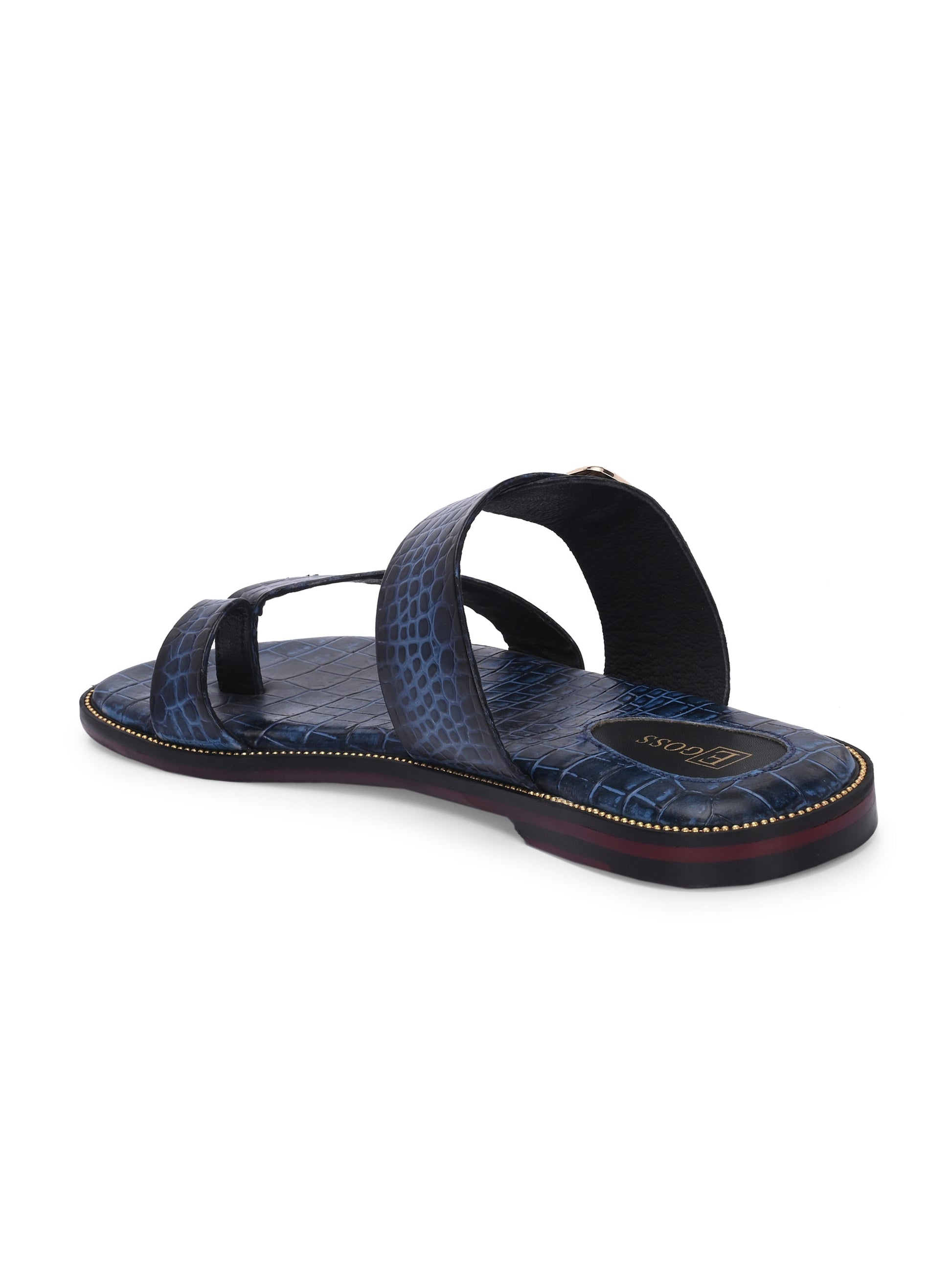 Egoss Ethnic Slippers For Men