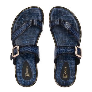 Egoss Ethnic Slippers For Men