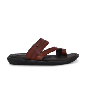 Egoss Leather Slippers For Men