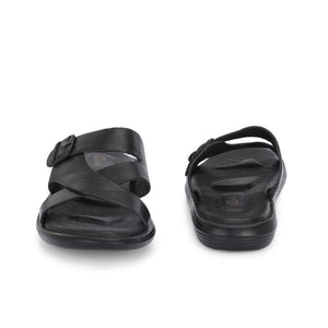 Egoss Leather Slippers For Men
