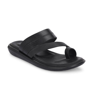 Egoss Leather Slippers For Men