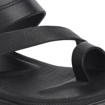 Egoss Leather Slippers For Men