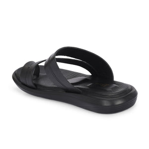 Egoss Leather Slippers For Men