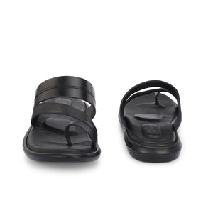 Egoss Leather Slippers For Men