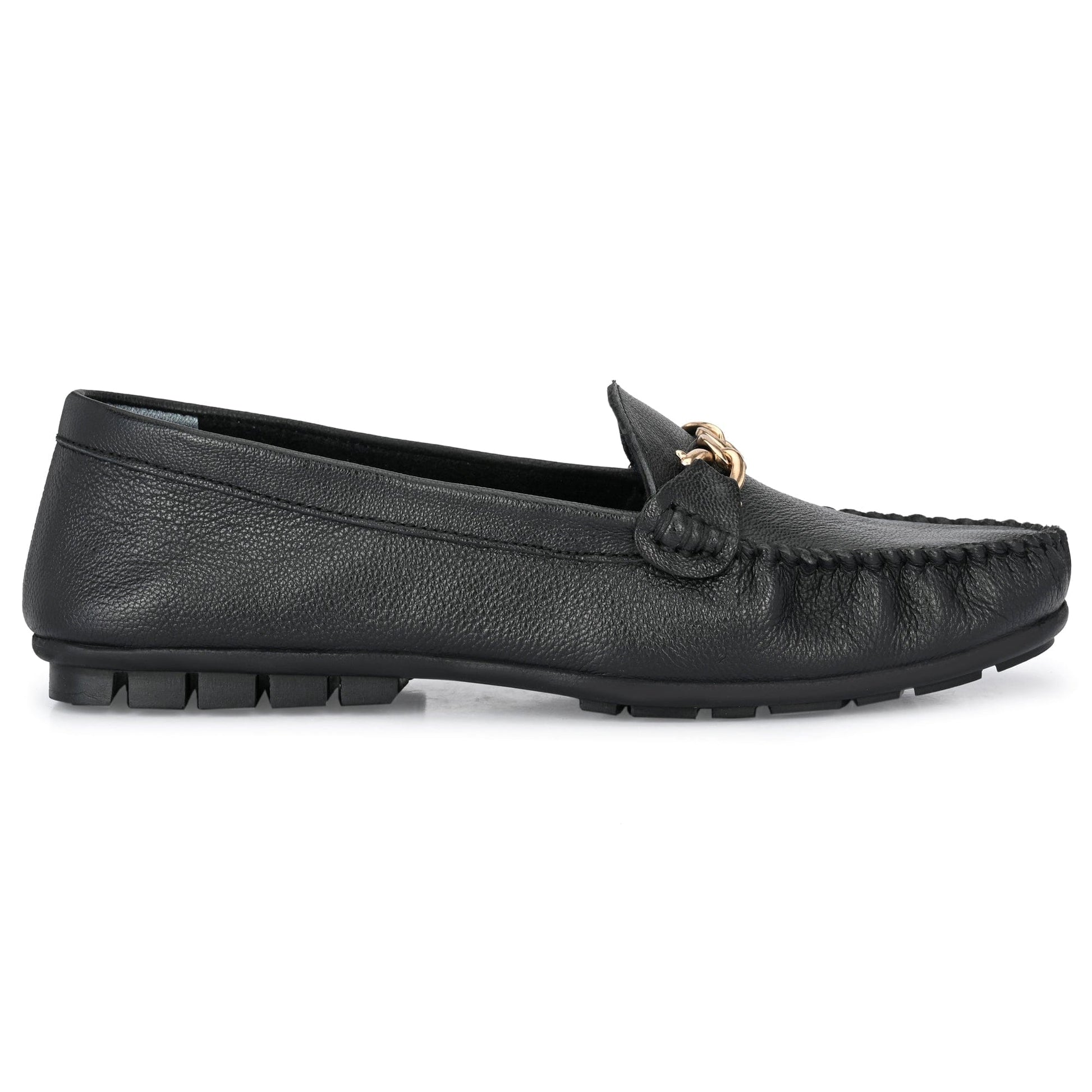 Buckled Loafers For Women by Lady Boss