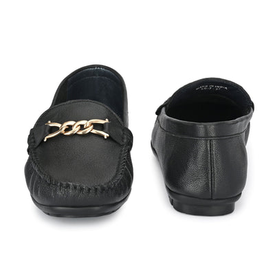 Buckled Loafers For Women by Lady Boss