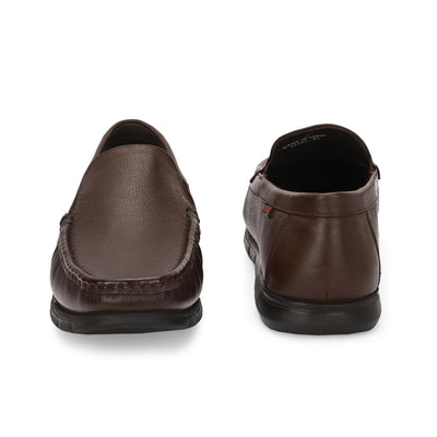 Egoss Gold Zero Gravity Loafers by Egoss