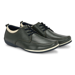 Eclipse Lace-Up Shoes For Men by Aspeerio