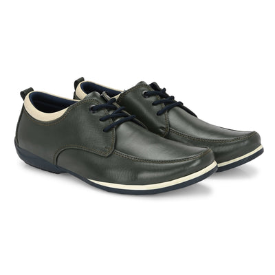 Eclipse Lace-Up Shoes For Men by Aspeerio