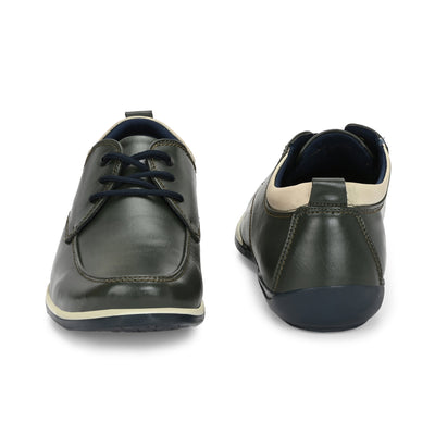 Eclipse Lace-Up Shoes For Men by Aspeerio