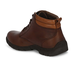Mudtrail Lace-Up High Ankle Boots by Aspeerio