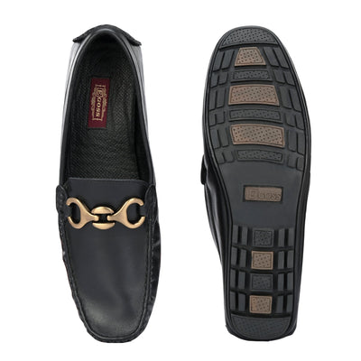 Egoss Leather Socks Loafers For Men