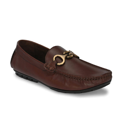 Egoss Leather Socks Loafers For Men