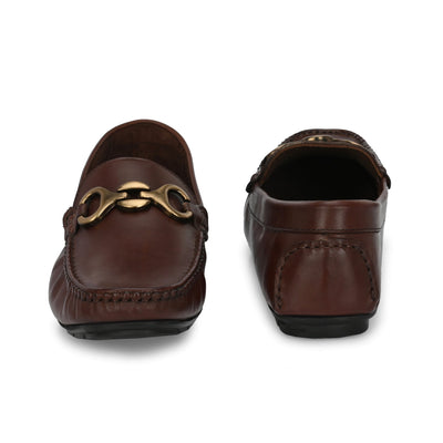 Egoss Leather Socks Loafers For Men