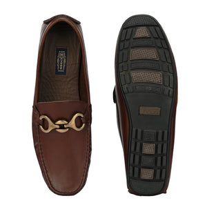 Egoss Leather Socks Loafers For Men