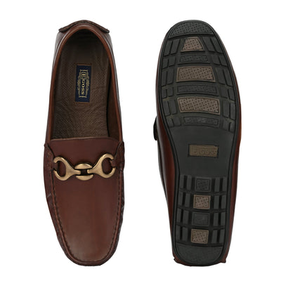 Egoss Leather Socks Loafers For Men