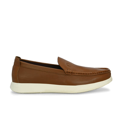 Egoss Gold Slip-On Sneakers For Men