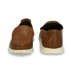 Egoss Gold Slip-On Sneakers For Men