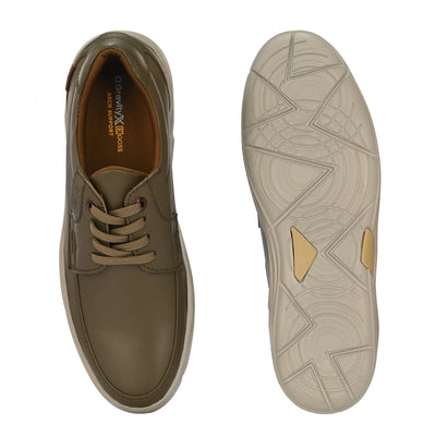 Moonwalk Lace-Up Sneakers by Aspeerio