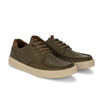 Moonwalk Lace-Up Sneakers by Aspeerio