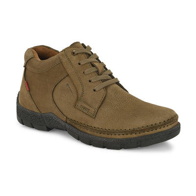 Mudtrail Lace-Up Low Ankle Boots by Aspeerio