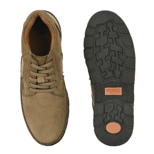 Mudtrail Lace-Up Low Ankle Boots by Aspeerio