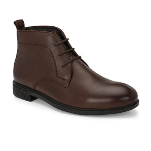 Egoss Leather Chukka Boots For Men