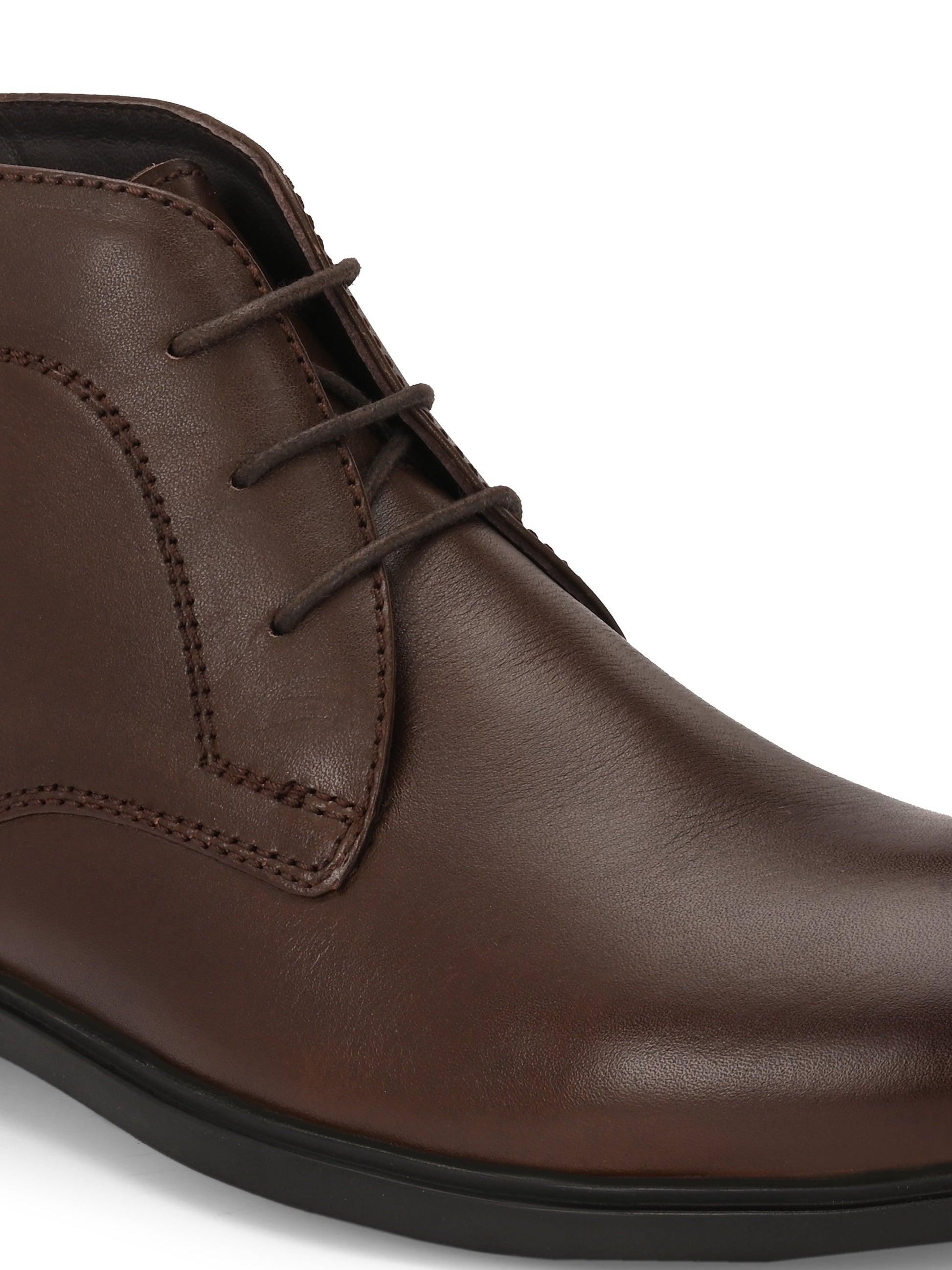 Egoss Leather Chukka Boots For Men